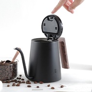 新發售【日本】Kalita│不鏽鋼 彈蓋 細口手沖壺 木紋把 (800ML)