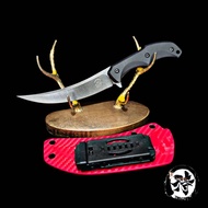 🔪 มีดใบโค้งทรงกรงเล็บ (Karambit Style) วัสดุ 7Cr13MoV ด้าม G10