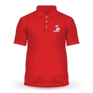 JOLLIBEE Uniform Dry Fit T Shirt Polo Collar T-Shirt Tshirt Embroidery Microfiber Jersey Unisex
