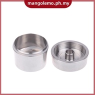 [MANGO] ICafilas Stainless Steel Reusable Illy Coffee Filter Tamper Set Refillable Capsules Pod Tamp