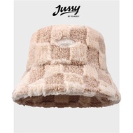 Immune JML05 Jussy Official Ruffled Wool Bucket Hat Official Thick Woolen Bucket Fabric Style High-Quality Beautiful QC