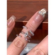 Marquise Cut Zircon Stackable Ring Set • Luxury Sparkling Rings for Women