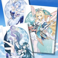 Genshin Impact A-1 Anime Game A4 Poster Collection