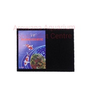 Biological Filter Media Cotton Sponge Black 60cm x 45cm x 4.5cm Aquarium fish tank