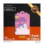 [25pcs] Hang Tag Birthday Hangtag Kartu Ucapan Selamat Ulang Tahun Anak