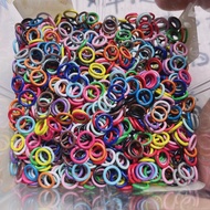 O46 About 0.8CM Colorful Open Ring About 250-300 Pieces Free Shipping Over 45 Yuan Single Product Fr