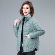 Ladies Winter Down Jacket Loose Short Down Padded Jacket Lightweight Fashion Casual Down Jacket