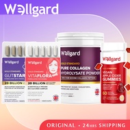 Wellgard Vitaflora Probiotics l Apple Cider Vinegar l Gold Standard Bovine Collagen Peptides Powder 