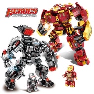 Leyi 76013 76015 Fulian War Robot Iron Hulk Mecha Building Block Man Educational Assembling Toys