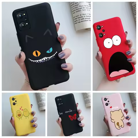 Case For Realme GT Neo2 Cover For Realme GT Neo 2 Neo 3T Matte Casing Silicone Soft TPU Protection S