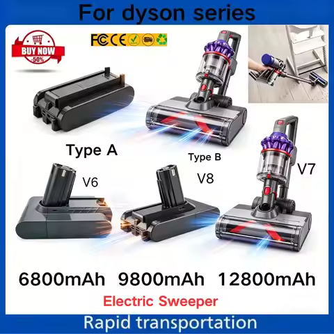 For Type A B V6 V7 V8 for Dyson Series SV07 DC62 DC58 DC31 Vacuum Cleaner rechargeable BatteryAbsolu