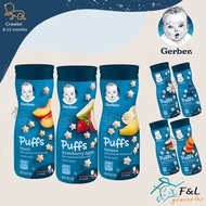 Gerber Puffs 42g Baby Snacks / Kids Snacks Crawler 8+ months