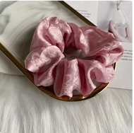 100% xác thực lụa dâu tằm 16 momme hoa/nhung scrunchies Dây Buộc Tóc big-5cm