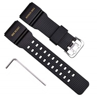 Replacement Watch Strap gg1000 gwg100 gsg100 Master of G Mudmaster Rubber Watchbands GG-1000/GWG-100