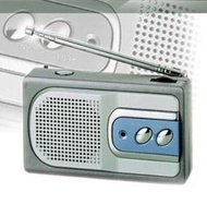 陸大 FM高收訊自動選台收音機(口袋型)CR-988