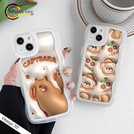Softcase Silicone Wave Clear CUSTOM Image 3D FOR A50 A50S A51 A53 A73 F1S F5 RENO 4F 5 7Z T1 5G Y91 