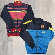 12 SPORT - JAKET BOLA PEMANASAN TIM SEPAK BOLA BAR LOGO BORDIR BAHAN WOOL SABLON KARET PREMIUM MURAH
