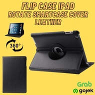 Ipad 3rd Flip Case/iPad 2nd Rotate Smartcase Cover Leather 360-degree Swivel Leather Cover