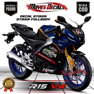 Decal sticker striping r15 v4 sticker motor r15 v4 Livery MotoGP sticker yamaha Liveri r15 v4 sticke