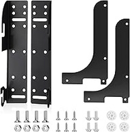 GOMADEIT 5WD-DMKIT Metal Door Shelf Mount Silver Kit For 5wb1 5wb2 5cw2 Organizer Basket Series RV P