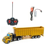 1/48 Rc Truck Heavy-Duty Toy Cars Trucks Remote Control Semi-Trailer Construction Electric Truck Big