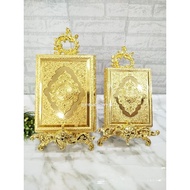 Cover Gold Quran Book Holder/