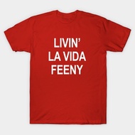 Vintage 90S Livin' La Vida Feeny-Boy Meets World T-Shirt Authentic Cotton 1 Casual Solid Color