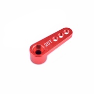 Aluminum Alloy 25T Steering Servo Arm Horn Black Red Blue for RC Traxxas Car Crawler Large Torque Digital Coreless Servo parts