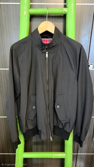 Baracuta G9 Harrington Jacket Black Size 42