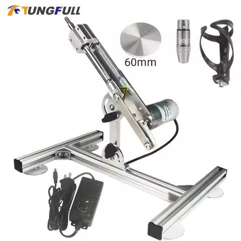 Telescopic Linear Actuator Kit with Stand 60mm Stroke Big Thrust DC 12V Motor Reciprocating Motion M