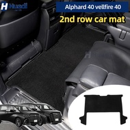 Alphard 40 vellfire 40(2023-2027) car mat agh40 anh40 car floor mat carpet 2nd row mat car foot mat