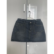 Pass Derose Saigon short jean skirt