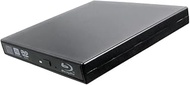 New USB External Blu-ray Movies CD/DVD Disc Player for HP Dell Lenovo Asus Acer Samsung Toshiba Sony Ultrabook Laptops, Super Multi 8X DVD+-R/RW 24X CD-R Burner, Pop-up Portable Optical Drive