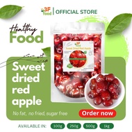 3F FOOD SWEET DRIED RED APPLE 100g-250g-500g-1kg 3F FOOD DRIED Isang masustansyang meryenda na mayam