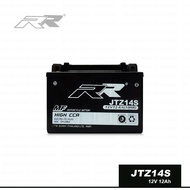 แบต BIGBIKE แบตเตอรี่ BIGBIKE แบตมอเตอร์ไซค์ บิ๊กไบค์ RR JTZ14S  12V 12Ah