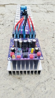 Driver power balap Tr final thosiba 10 set cocok untuk sub low lapangan/outdoor PCB Ungu Doble layer