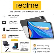 🔥BUY 1 ฟรี 16🔥 2024 ใหม่ Realme P70 แท็บเล็ต {16GB RAM + 512GB ROM} สมาร์ทแท็บเล็ต 12 นิ้ว Android แ