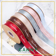 50 YARDS WORDING SATIN RIBBON 25MM WIDTH SWEET LOVE / SATIN REBEN 25MM 50YARDS