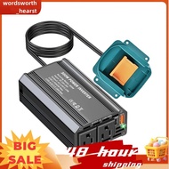 PD65W USB A 18W Power Station 300W Car Power Inverter Type-C for Li-Ion Battery Outdoor Generator