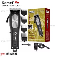 Kemei KM 2604 Alat Cukur Rambut Hair Clipper Cordless Precision Professional Mesin Cukuran KM-2604