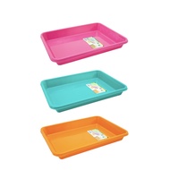 Atalie 702 Green Leaf 2.7 liter square tray (L22.7xW25.5xH4.3 cm)