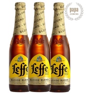 Leffe Blonde - TRIO PACK DEAL - Award Winning Authentic Blonde Abbey Golden Ale - 6.6% abv (03 x 330