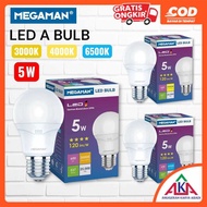 MEGAMAN NEW Light Bulb 5 Watt LEDa Bulb Cool Daylight Neutral Warm White Neutral White Yellow E27 e2