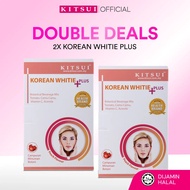 KITSUI [Double Deals] 2x KITSUI Korean Whitie Plus Tomato 17'S x 5g Botanical Drink Halal-certified