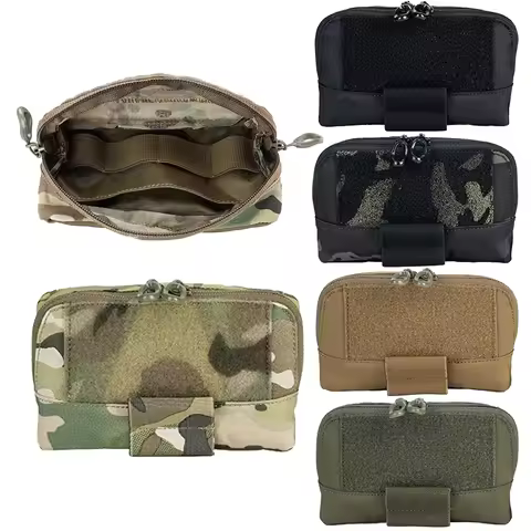 Tactical MOLLE Bag Admin Panel Airsoft Functional Chest Lightweight Molle Pouch Accessories for LV11