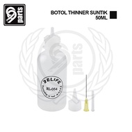 50ML Syringe Bottle 50ML Thinner Container/ 50ML Liquid Bottle/