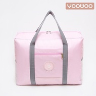 YooWoo Tas travel besar lipat hand carry anti air Travel fold bag waterproof koper organizer 2 lapis