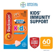 [Bundle of 2] Redoxon Double Action Kids Tutti Frutti Chewables 60 Tablets Exp  Feb 2025