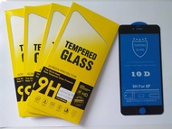 ฟิล์มกระจกนิรภัย iphone ฟิล์ม กระจกนิรภัย แบบเต็มจอ 9d ip 6 ขาวดำ ip7 ขาวดำ ip 6p ขาวดำ ip7p ขาวดำ i