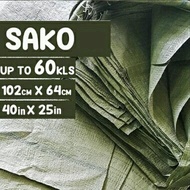 50PCS sako for 50 kilos empty (up to 50/60/70 KG) SAKO REAPER PALAY/RICE/garbage/ICE Sacks makapal b